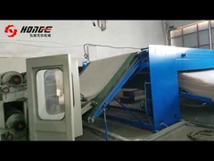 150kg/H Polyester Wadding Production Line 48 Colors PLC Interface