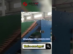 Wat is een cross lapper machine?