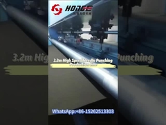 Waar wordt de productielijn voor snelle naaldpunching voor gebruikt?