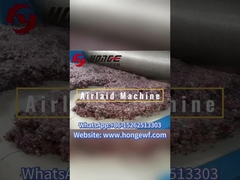 Hoe werkt de airlaid machine?