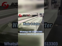 Wat is een winder en snijmachine voor niet-geweven?