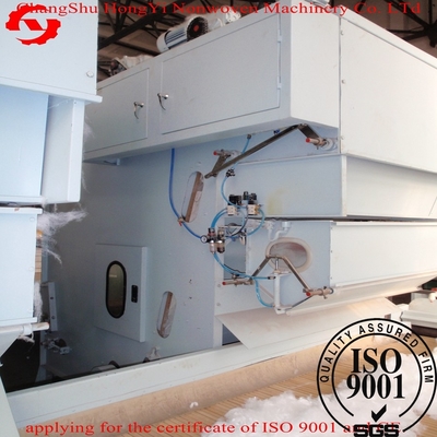 Automatische Wegende Katoenen Openermachine 1100mm, voelde het Maken van Machine voor Carpert Makend 200kg/H