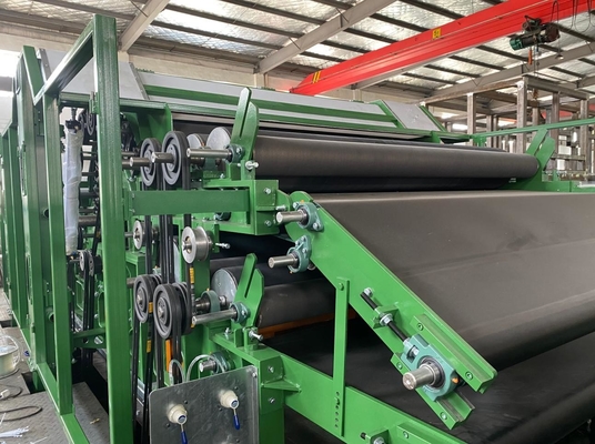 3.2m breedte naald geperst niet-geweven weefsel productielijn voor geotextiel tapijt handdoek