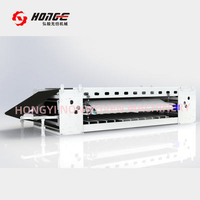 Clamp On Cross Lapper Machine voor textielproductielijn
