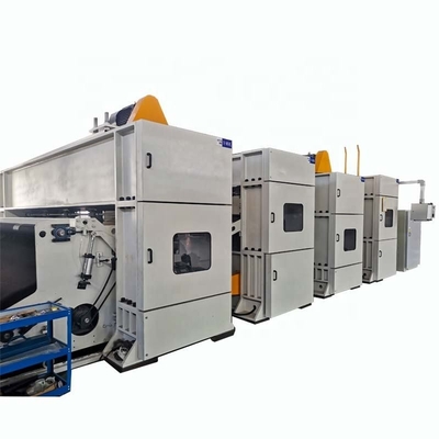 De niet-geweven Machine van het Naaldponsen 1200r/Min Carpet Production Line