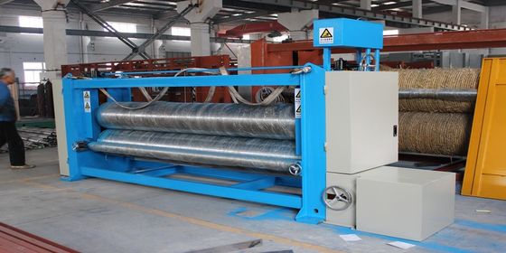 Hoge Capaciteit Twee de Kalendermachine van de Broodjesstof 5,5 m met Gsm 60-1500g/M2