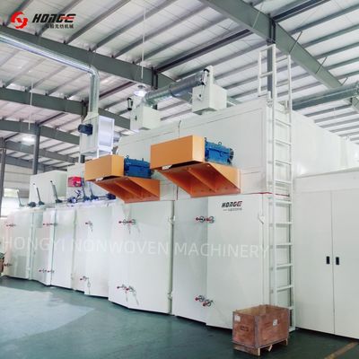 ISO9001 Nonwoven Thermal Bonding Oven Machine voor zacht watten product